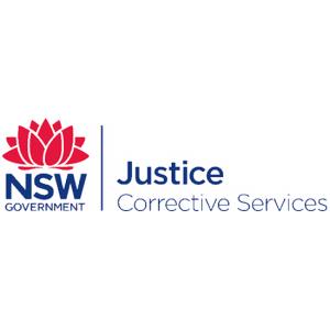 NSW Government Justice Corrective Services logo